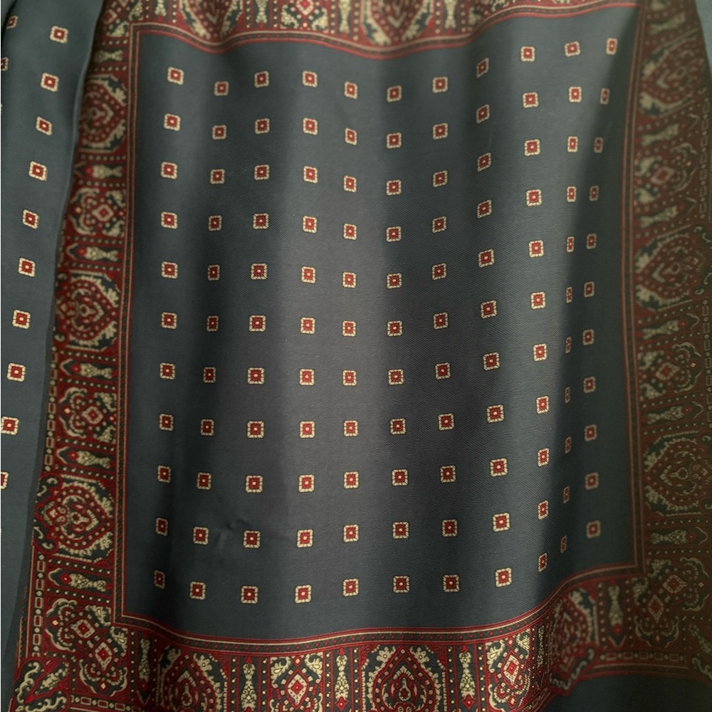 Vintage silk skirt